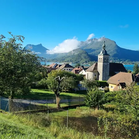 Talloires Village, Lac d'Annecy, Résidence neuve Esterno foto